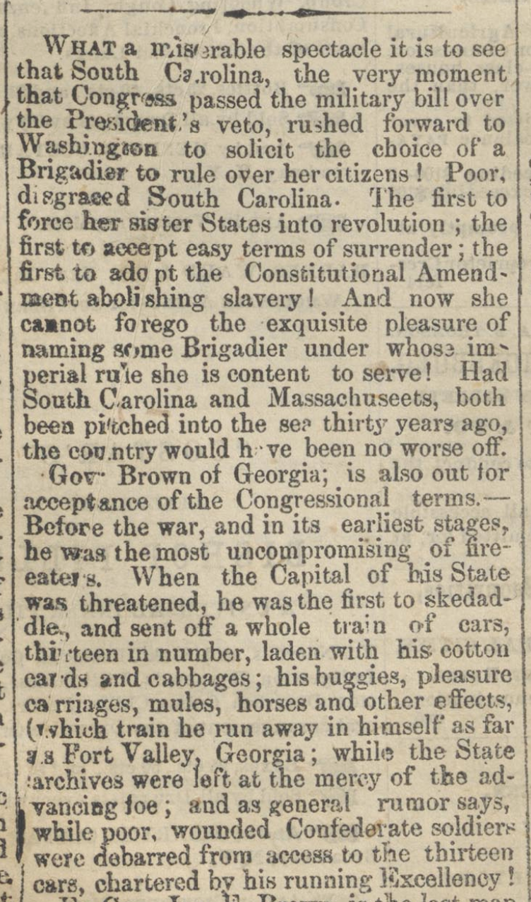 VDT article about disgraced South Carolina