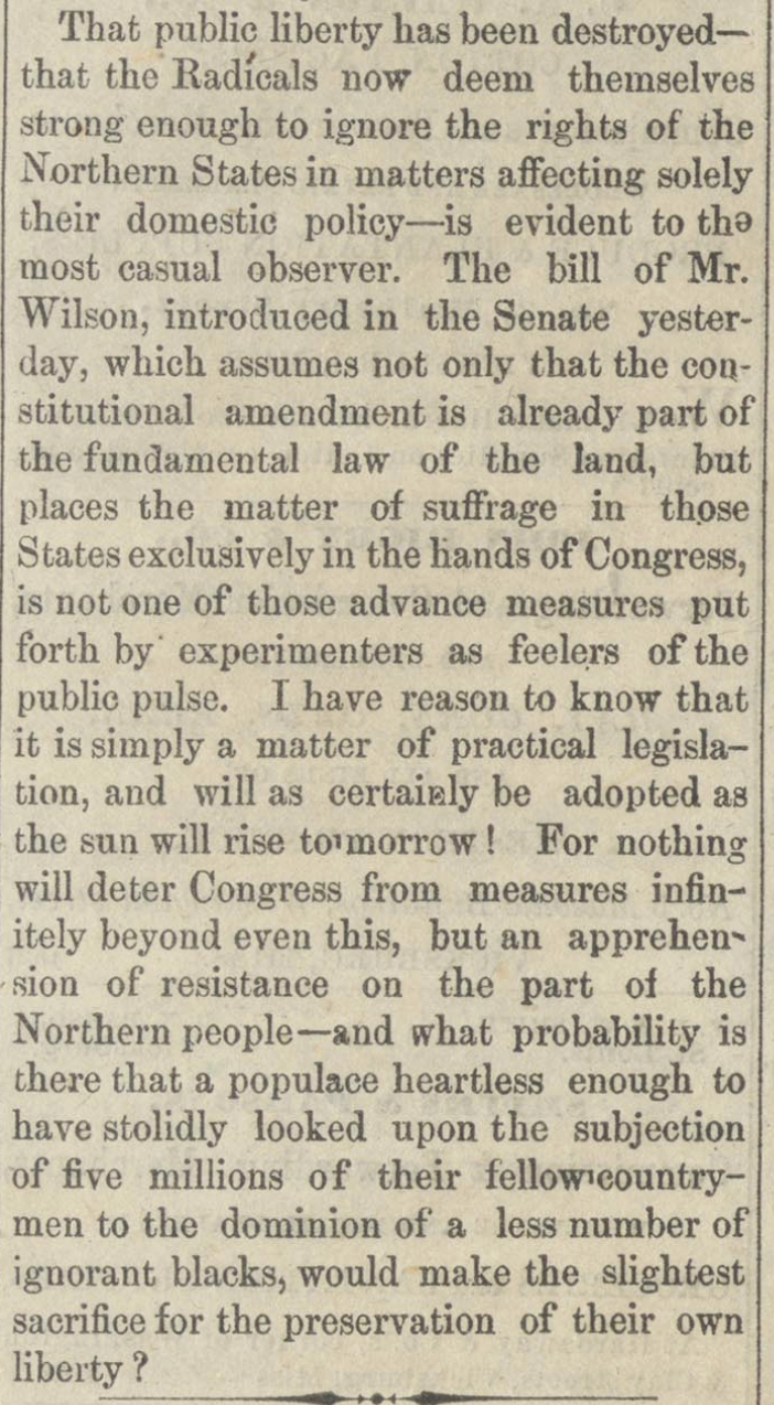 VDT article about public liberty